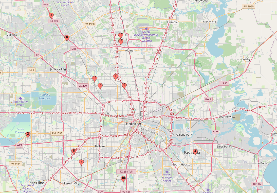 Locations Daiquiri Island ToGo